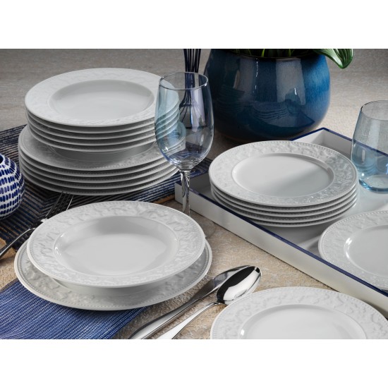 Hermia Dinner Set (24 Pieces) SV24Y200 White