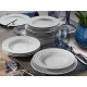 Hermia Dinner Set (24 Pieces) SV24Y200 White
