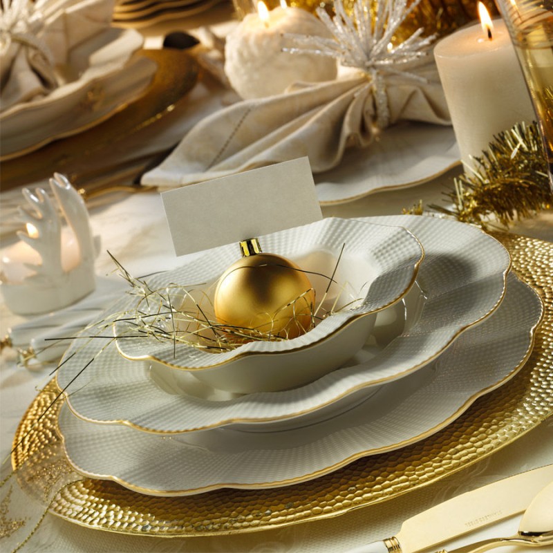 Dinner Set (24 Pieces) MLN24Y2694R520 Cream
Gold