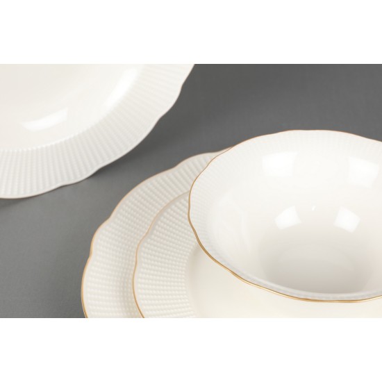 Dinner Set (24 Pieces) BNILY24Y2520 White
Gold