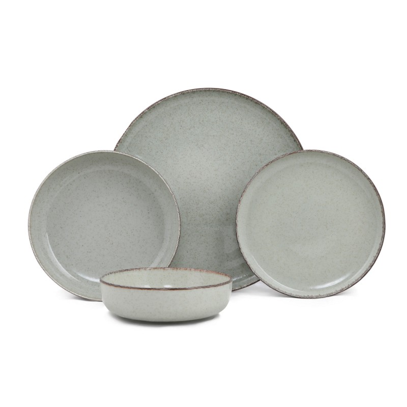 Dinner Set (24 Pieces) MOD24Y2730P03 Green