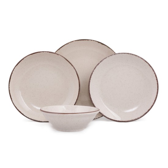 Dinner Set (24 Pieces) CXEO24Y2730P02 Cinnamon Hermia Dinner Set (24 Pieces) CXEO24Y2730P02 Cinnamon