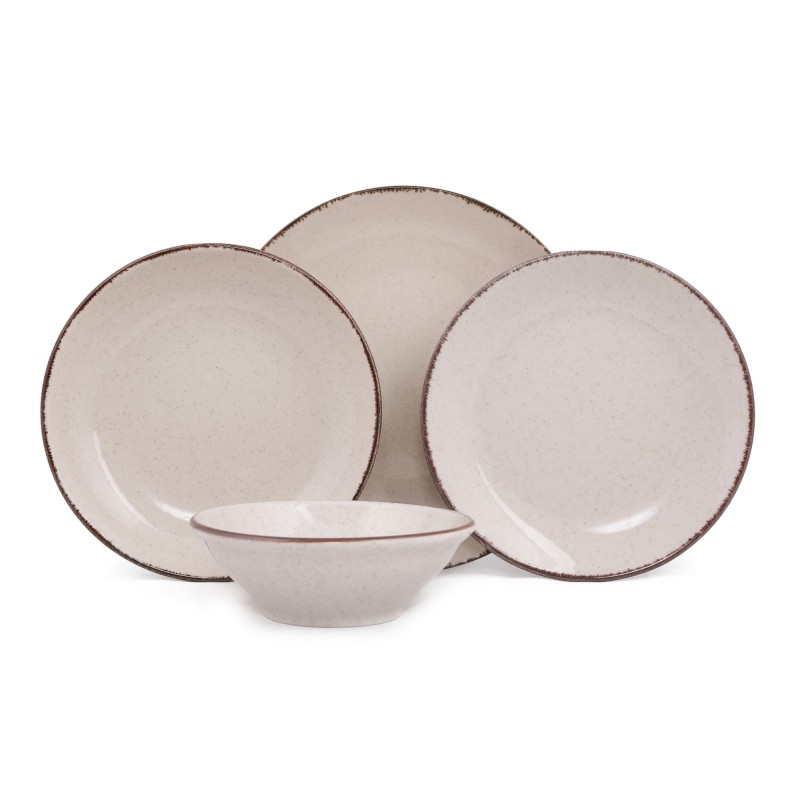 Hermia Dinner Set (24 Pieces) CXEO24Y2730P02 Cinnamon