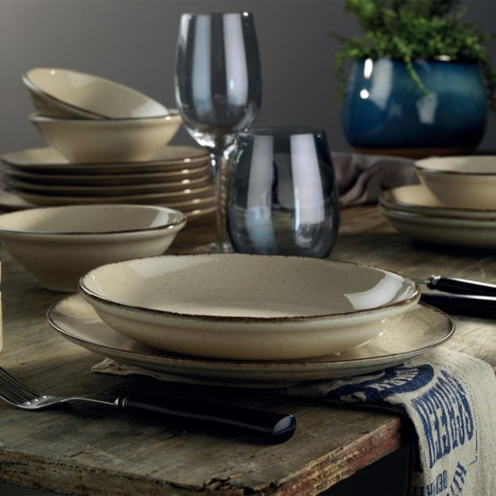 Dinner Set (24 Pieces) CXEO24Y2730P02 Cinnamon Hermia Dinner Set (24 Pieces) CXEO24Y2730P02 Cinnamon