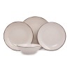 Hermia Dinner Set (24 Pieces) CXEO24Y2730P02 Cinnamon
