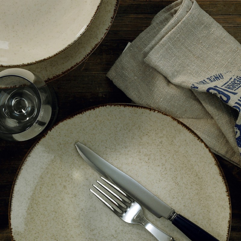 Hermia Dinner Set (24 Pieces) CXEO24Y2730P02 Cinnamon