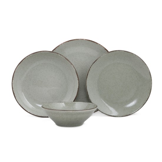 Dinner Set (24 Pieces) CXEO24Y2730P03 Green Hermia Dinner Set (24 Pieces) CXEO24Y2730P03 Green