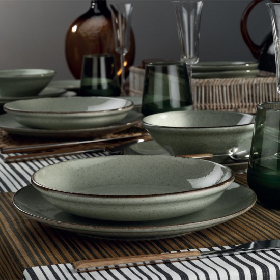 Dinner Set (24 Pieces) CXEO24Y2730P03 Green Hermia Dinner Set (24 Pieces) CXEO24Y2730P03 Green