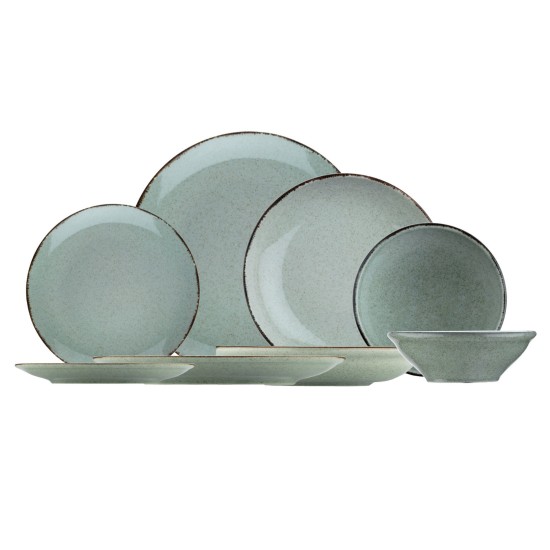 Dinner Set (24 Pieces) CXEO24Y2730P03 Green Hermia Dinner Set (24 Pieces) CXEO24Y2730P03 Green