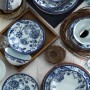 Dinner Set (24 Pieces) ZG24Y2420939016 Blue
White