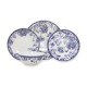 Hermia Dinner Set (24 Pieces) ZG24Y2420939016 Blue
White