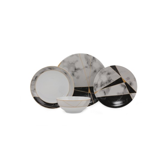 Dinner Set (24 Pieces) ZG24Y243011148 Multicolor Dinner Set (24 Pieces) ZG24Y243011148 Multicolor