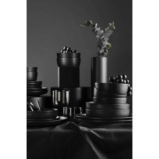 Dinner Set (24 Pieces) CRT24YS740170 Matte Black Hermia Dinner Set (24 Pieces) CRT24YS740170 Matte Black