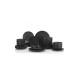 Dinner Set (24 Pieces) CRT24YS740170 Matte Black Hermia Dinner Set (24 Pieces) CRT24YS740170 Matte Black
