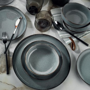 Dinner Set (18 Pieces) MOD18Y2730P01 Blue