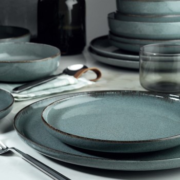 Dinner Set (18 Pieces) MOD18Y2730P01 Blue