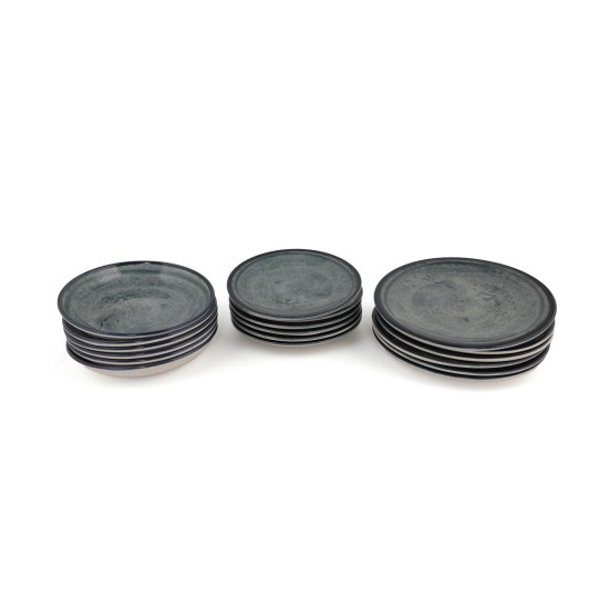 Dinner Set (18 Pieces) BNTS18Y2890003 Dark Blue
Green