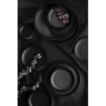 Dinner Set (18 Pieces) CRT18YS740170 Matte Black