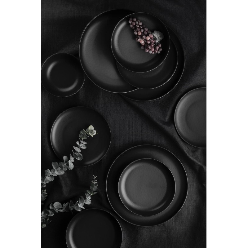 Dinner Set (18 Pieces) CRT18YS740170 Matte Black