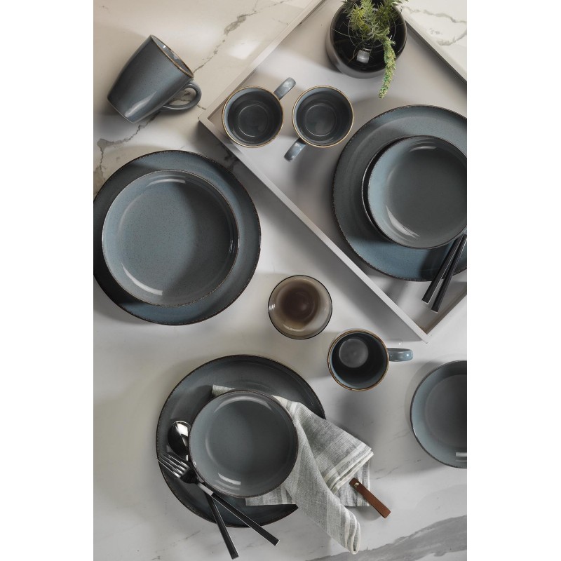 Dinner Set (16 Pieces) MOD16Y2730P01 Grey