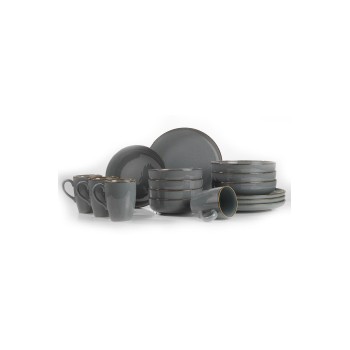 Dinner Set (16 Pieces) MOD16Y2730P01 Grey