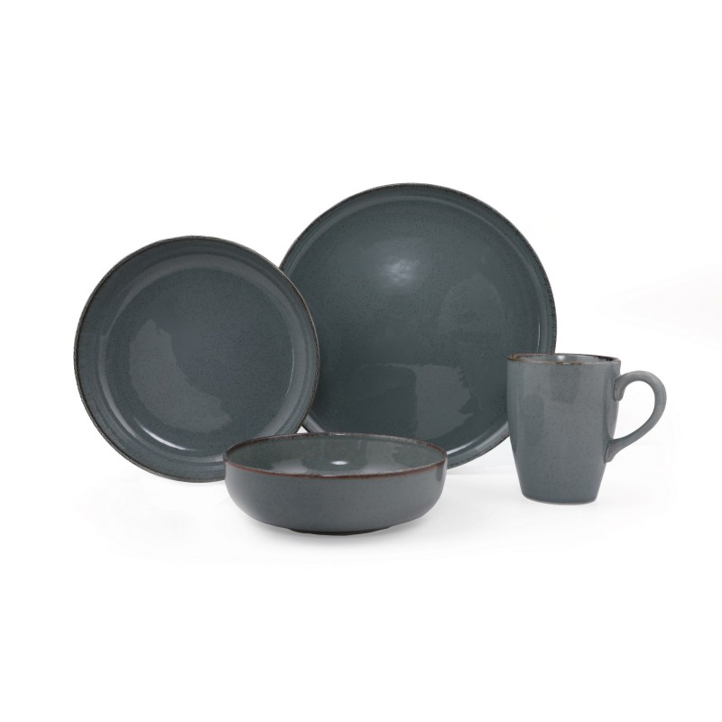 Dinner Set (16 Pieces) MOD16Y2730P01 Grey