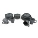 Dinner Set (16 Pieces) MOD16Y2730P01 Grey Dinner Set (16 Pieces) MOD16Y2730P01 Grey