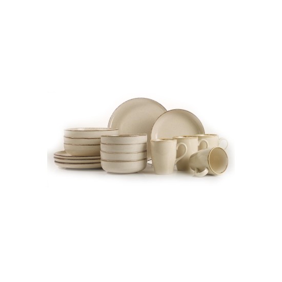 Dinner Set (16 Pieces) MOD16Y2730P02 Cream Dinner Set (16 Pieces) MOD16Y2730P02 Cream
