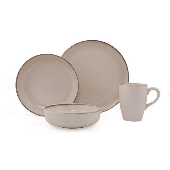 Dinner Set (16 Pieces) MOD16Y2730P02 Cream Dinner Set (16 Pieces) MOD16Y2730P02 Cream