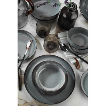 Dinner Set (16 Pieces) MOD16YS730P01 Turquoise