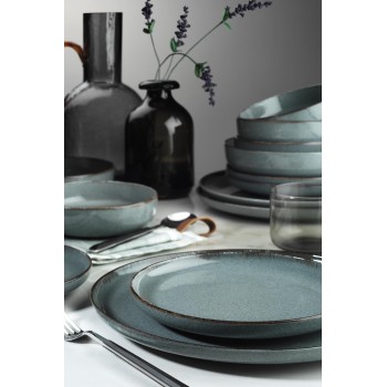 Dinner Set (16 Pieces) MOD16YS730P01 Turquoise