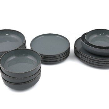 Dinner Set (16 Pieces) MOD16YS730P01 Turquoise