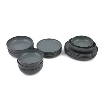 Dinner Set (16 Pieces) MOD16YS730P01 Turquoise