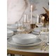 Dinner Set (24 Pieces) MOD24Y220 Gold
White