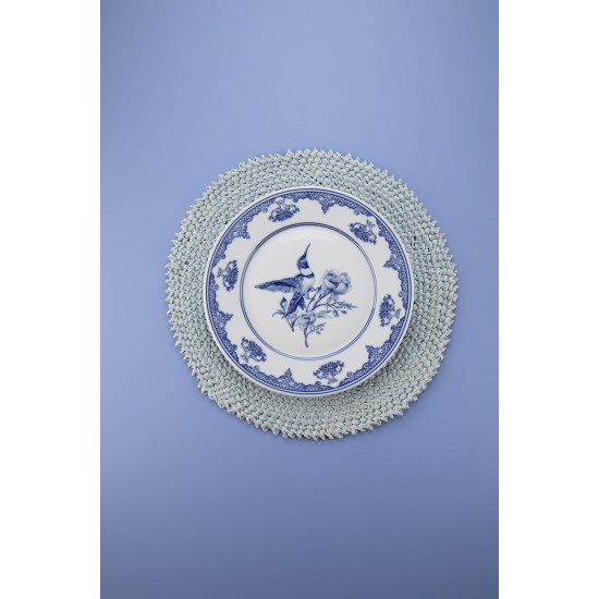 Dinner Set (26 Pieces) NNLB26YT880780 Blue
White Dinner Set (26 Pieces) NNLB26YT880780 Blue
White