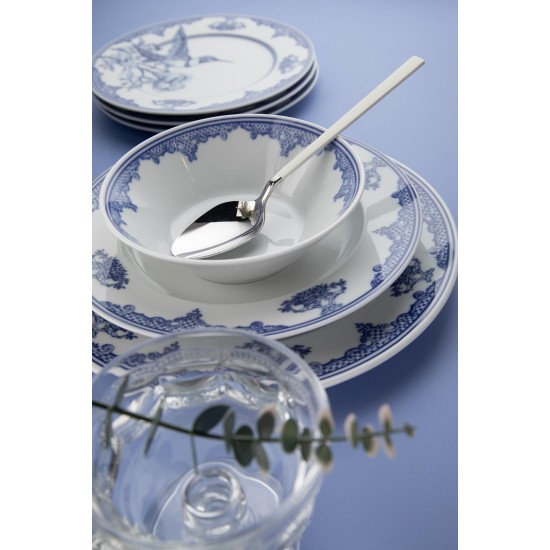 Dinner Set (26 Pieces) NNLB26YT880780 Blue
White Dinner Set (26 Pieces) NNLB26YT880780 Blue
White