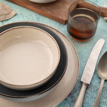 Dinner Set (16 Pieces) MOD16YS730K57A Cream
Blue