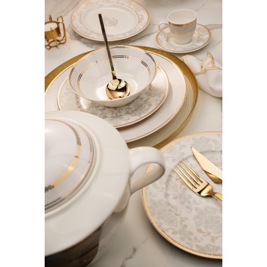 Dinner Set (68 Pieces) BNKL68YT43012751 Multicolor Dinner Set (68 Pieces) BNKL68YT43012751 Multicolor