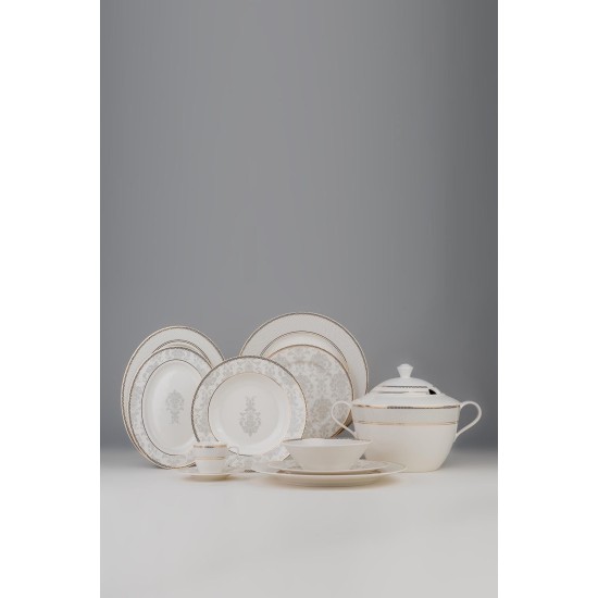 Dinner Set (68 Pieces) BNKL68YT43012751 Multicolor Dinner Set (68 Pieces) BNKL68YT43012751 Multicolor