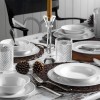 Dinner Set (24 Pieces) IN24Y200 White