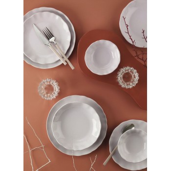 Dinner Set (24 Pieces) BER24Y2740634 Light Lilac