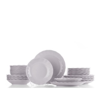 Dinner Set (24 Pieces) BER24Y2740634 Light Lilac