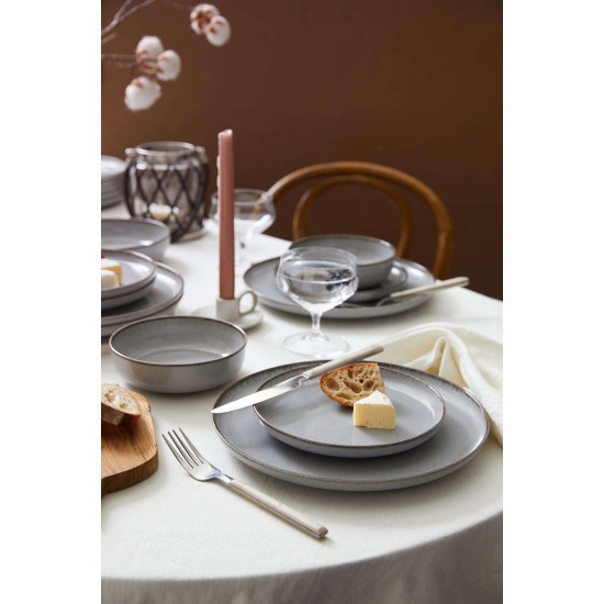 Dinner Set (24 Pieces) MOD24Y2A730955 Grey Dinner Set (24 Pieces) MOD24Y2A730955 Grey