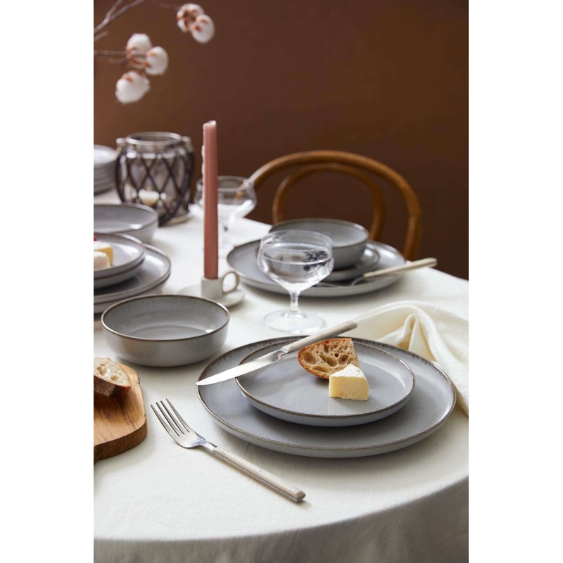 Dinner Set (24 Pieces) MOD24Y2A730955 Grey