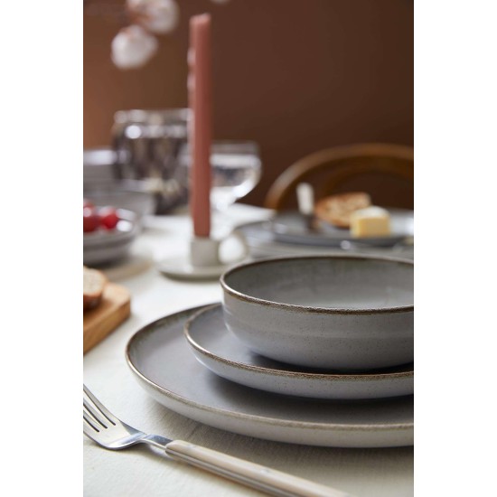 Dinner Set (24 Pieces) MOD24Y2A730955 Grey Dinner Set (24 Pieces) MOD24Y2A730955 Grey