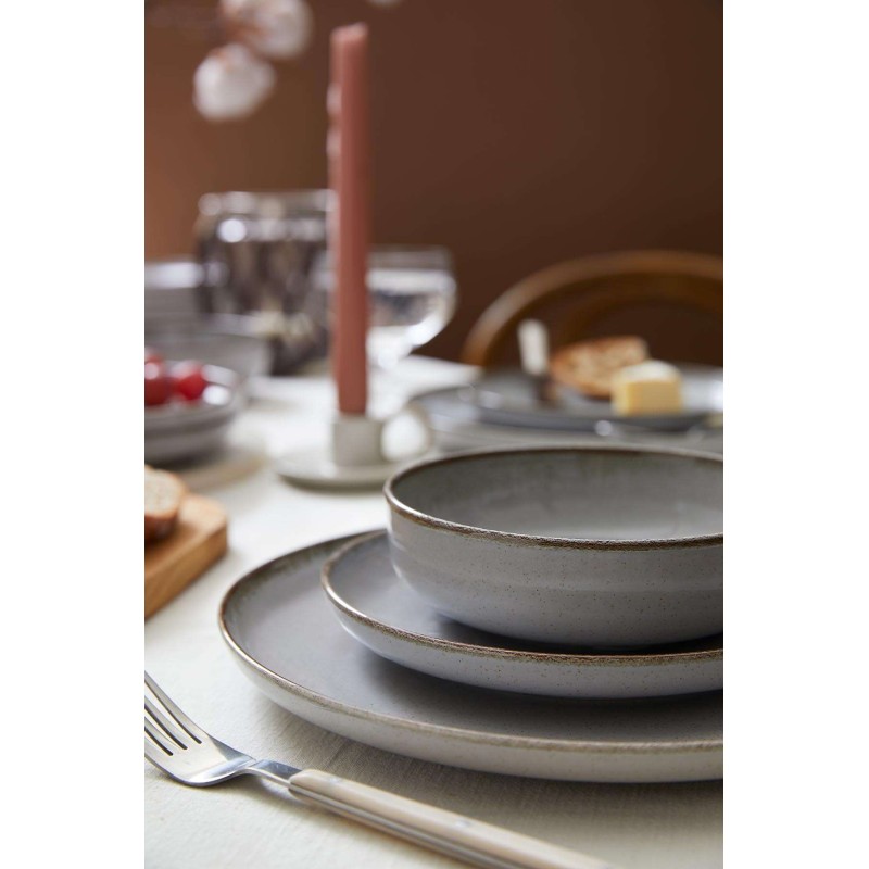 Dinner Set (24 Pieces) MOD24Y2A730955 Grey