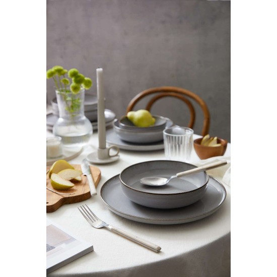 Dinner Set (18 Pieces) MOD18Y4B730955 Grey Dinner Set (18 Pieces) MOD18Y4B730955 Grey