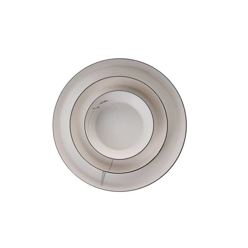 Dinner Set (27 Pieces) BNVFR27YT401267712 White
Black