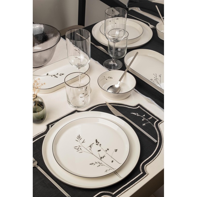 Dinner Set (27 Pieces) BNVFR27YT401267712 White
Black