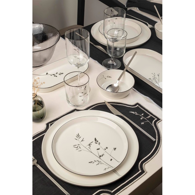 Dinner Set (27 Pieces) BNVFR27YT401267712 White
Black